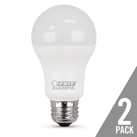 Bulb, LED Shape A, Replacement For Feit Electric 017801147810, 2PK